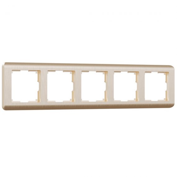 Фотография товара 'Werkel WL12-Frame-05 Рамка Werkel на 5 постов (шампань) WL12-Frame-05'