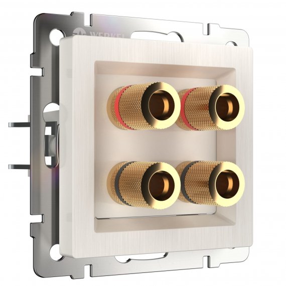 Фотография товара 'Werkel WL13-AUDIOx4 Акустическая розетка'
