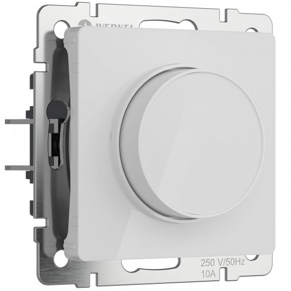 Фотография товара 'Werkel W1142041 Диммер белый акрил'