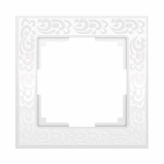 Фотография товара 'Werkel W0012301 W0012301/ Рамка на 1 пост Flock (белый)'
