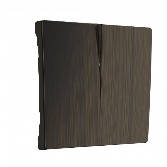 Фотография товара 'Werkel W1129012 Набор клавиш для выключателя двухклавишного бронзовый'