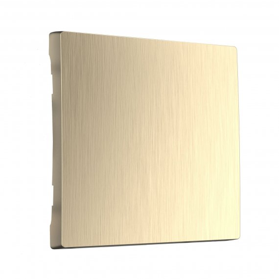 Фотография товара 'Werkel W1119010 Клавиша для выключателя перекрестного шампань рифленый'