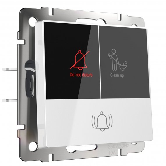 Фотография товара 'Werkel W1114601 Кнопка звонка с индикацией для отелей белый'