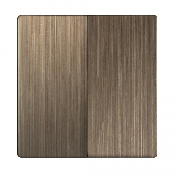 Фотография товара 'Werkel WL12-SW-2G-CP Набор клавиш для выключателя двухклавишного (бронзовый)'