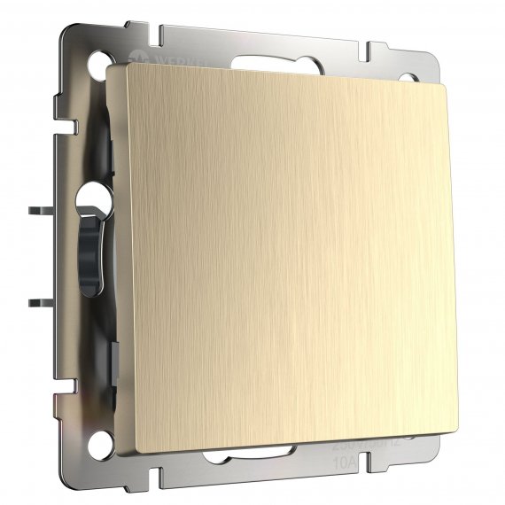 Фотография товара 'Werkel WL10-SW-1G-2W Выключатель одноклавишный проходной'