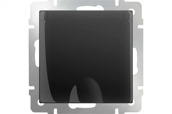 Фотография товара 'Werkel WL08-SKGSC-01-IP44 Розетка влагозащ. с зазем. с защит. крышкой и шторками'