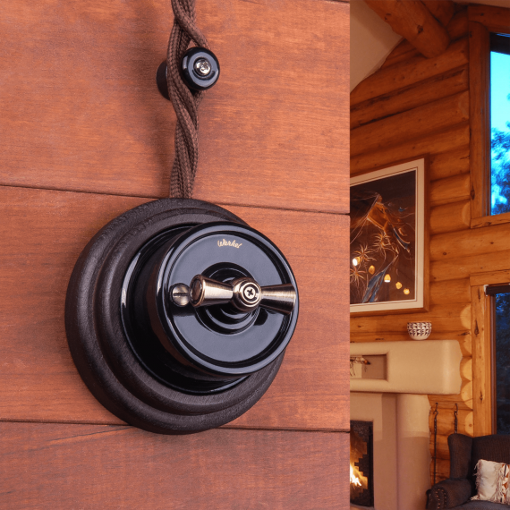 Фотография товара 'Werkel W6453614 Ретро кабель витой 3х2,5 коричневый 50 м'