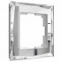 Фотография товара 'Werkel W0011220 Рамка из стекла на 1 пост Diamant зеркальный'