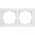 Фотография товара 'Werkel WL04-Frame-01-DBL-white Рамка Werkel для двойной розетки (белый) WL04-Frame-01-DBL-white'