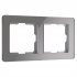 Фотография товара 'Werkel W0022704 Рамка из акрила на 2 поста Acrylic графит'