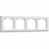 Фотография товара 'Werkel W0041801 Рамка из поликарбоната на 4 поста Stark белый'
