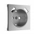 Фотография товара 'Werkel W1179509 Накладка для розетки USB cеребряный рифленый'