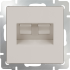 Фотография товара 'Werkel WL03-RJ-11-ivory Телефонная розетка RJ-11'