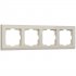 Фотография товара 'Werkel WL04-Frame-04-ivory Рамка Werkel на 4 поста (слоновая кость) WL04-Frame-04-ivory'