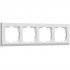 Фотография товара 'Werkel WL04-Frame-04-white Рамка Werkel на 4 поста (белый) WL04-Frame-04-white'