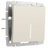 Фотография товара 'Werkel W1110162 Выключатель одноклавишный с подсветкой айвори матовый'