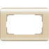 Фотография товара 'Werkel WL12-Frame-01-DBL Рамка для двойной розетки Werkel WL12-Frame-01-DBL шампань 4690389131332'
