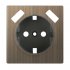 Фотография товара 'Werkel WL12-USB-CP Накладка для розетки USB (бронзовый)'