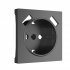Фотография товара 'Werkel WL04-USB-CP Накладка для розетки USB (графит рифленый)'