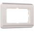 Фотография товара 'Werkel W0082113 Рамка из поликарбоната для двойной розетки Stream перламутровый'