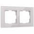 Фотография товара 'Werkel W0021117 Рамка из стекла на 2 поста Favorit дымчатый'