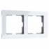 Фотография товара 'Werkel W0022701 Рамка из акрила на 2 поста Acrylic белый'