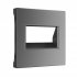 Фотография товара 'Werkel W1191164 Накладка для двойной розетки Еthernet RJ-45 графит матовый'
