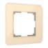 Фотография товара 'Werkel W0012443 Рамка из стекла на 1 пост Elite айвори'