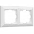 Фотография товара 'Werkel W0022201 Рамка из пластика на 2 поста Fiore белый'