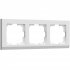 Фотография товара 'Werkel W0031801 Рамка из поликарбоната на 3 поста Stark белый'