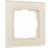 Фотография товара 'Werkel W0011141 Рамка из стекла на 1 пост Favorit молочный'